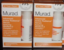 Murad Active Radiance Serum (0.17 oz) each x 2 Bottles New no box 