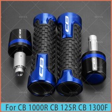 2PCS For CB 1000R CB 125R CB 1300F 7/8" Motorcycle CNC Handle Grip Handlebar End