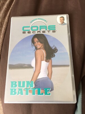 Core Secrets - Bun Battle DVD Brooke Burke Exercise Fitness