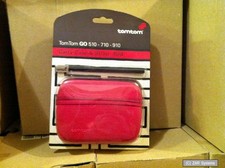 Original TomTom 9V00.014 Tasche / Case in Rot für GO 510 / 710 / 910 Navi, NEU