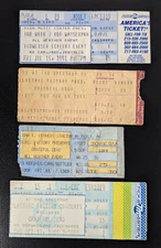 4 Vintage Grateful Dead (& Bob Weir) Concert Tickets Philadelphia 1987 1989 1991