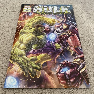HULK #3 ALAN QUAH EXCLUSIVE TRADE UNKNOWN COMICS VARIANT!!!!