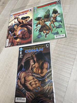 Wonder Woman Conan #1,2,3 2017 US DC Comics