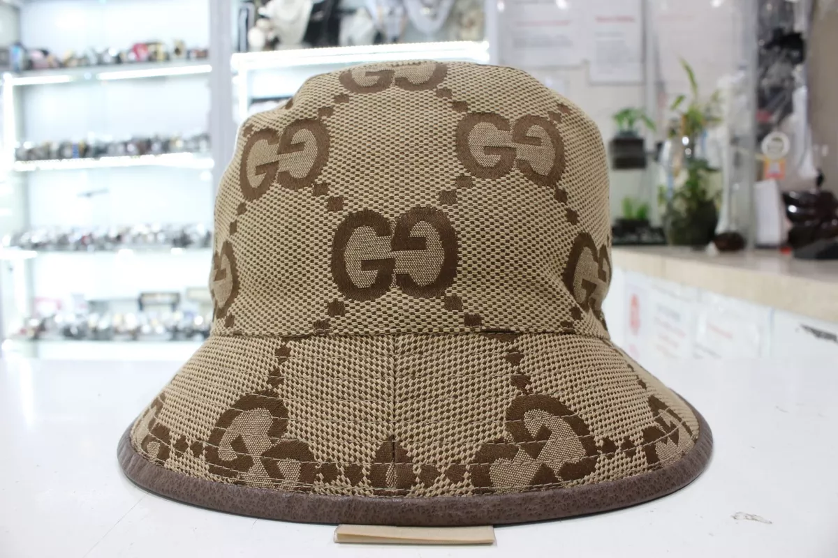 GG canvas bucket hat