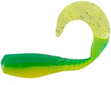 Big Bite Baits Curly Tail Crappie Minnr Soft Plastic - 10 Pack