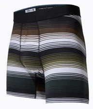 Stance Boxer Brief Cotton Blend Valenz Striped Men’s Size Small 28-30 NWOT