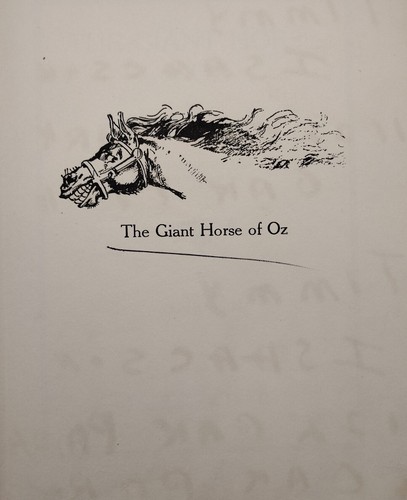 The Giant Horse Of OZ 1928 1st Edition Hardcover by Ruth Plumly Thompson Baum - Picture 9 of 24
