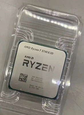 AMD Ryzen 7 5700X3D 8-Core 16-Thread 4,1 GHz socket AM4 CPU desktop gioco