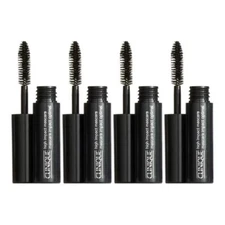 Lot of 4 Clinique High Impact Optimal Mascara 01 Black 0.13 oz/4ml Each