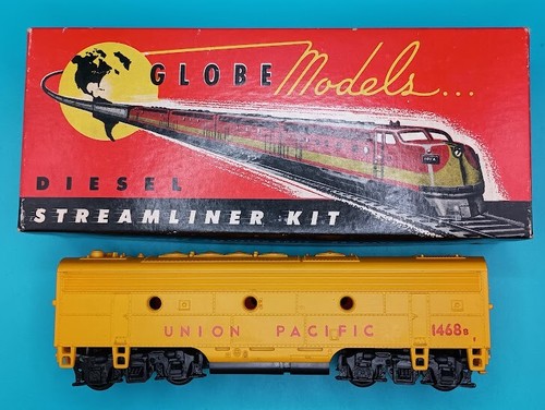 GLOBE MODELS DIESEL STREAMLINER ASSEMBLED KIT F7B ENGINE UNION PACIFIC ...