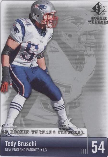 2007 SP Rookie Threads Tedy Bruschi #59 - 1 of 2