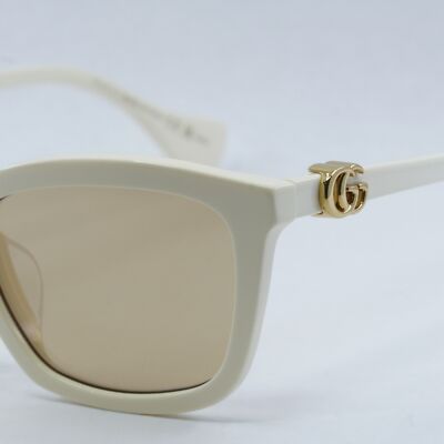 NEW Gucci Sunglasses GG1596SK 002 Ivory/Nude Flash Women Authentic NEW Gucci Sunglasses GG1596SK 002 Ivory/Nude Flash Women  main image 3