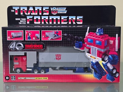 Hasbro Transformers G1 Optimus Prime 40th Anniversary Autobot