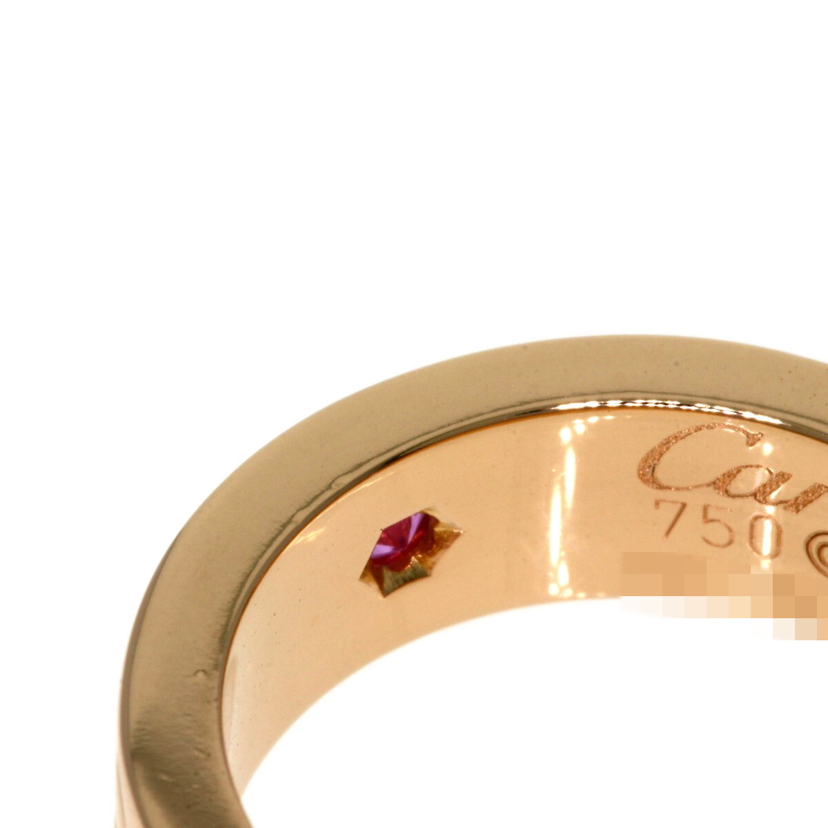 Cartier ラブリング K18WG サイズ48 Cartier - カルティエ LOVE RING/ラブリング K18WGリング メンズ