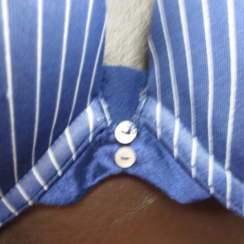 Sujetador Lily of France Talla 34C Azul Acolchado Con Aros Cierre Ajustable Espalda Foto 3 de 4