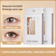 -Waterproof Adhesive Invisible Double Eyelid Patch Eye Sticker Tape Makeup