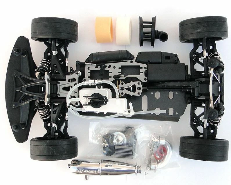 HoBao HB-VT Hyper VT 1/8 On-Road 4WD Nitro GT 80% Car Kit w/2-Speed Transmission - Image 2 of 4