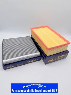 Luftfilter + Aktivkohle Innenraumfilter VW Audi Seat 1.6 & 2.0 TDI, 2.0 TSI TFSI - Bild 1 von 4