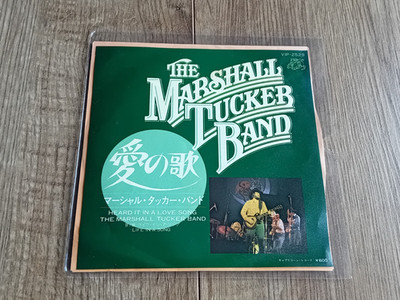 THE MARSHALL TUCKER BAND - HEARD IT IN A LOVE SONG 7'' 1977 JAPAN CAPRICORN EX+