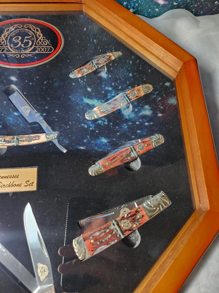 Juego Completo de 10 Cubiertos Frost 35 Aniversario 35-TRB Tennessee River Birchbone Foto 4 de 4