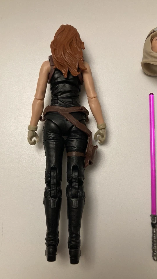 Figura de acción Mara Jade Star Wars Black Series Last Command suelta completa Foto 4 de 4