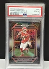 Panini Chronicles 2022 Prizm Black Silver Patrick Mahomes II #PB-3 PSA 10 Chiefs