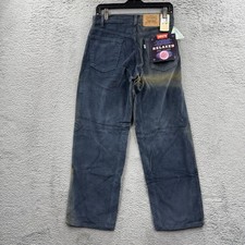 Levis Corduroy Green Pants 28x28 562 Loose Fit Student White Tag Made In USA