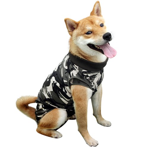 Dog Recovery Suit for Abdominal Wounds, Breathable Dog Surgery Recovery Suit ...