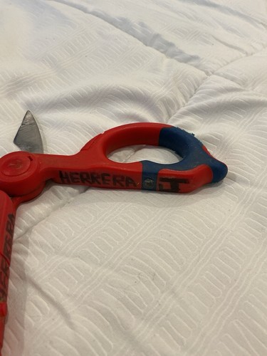 Knipex Electrician’s Shears (95 05 155 SB – 6.1”) – Red/Blue – Used - 第 6/8 張圖片