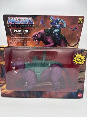 MOTU 2021 Origins FLOCKED PANTHOR WALMART Masters of the Universe He-Man NEW