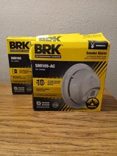 BRK First Alert SMI105-AC Hardwired Smoke Alarm with 10-Year Battery Backup