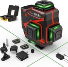 Inspiritech 4D 360 Self Leveling Green Beam Laser Level 16 Lines Tile Floor Case — photo 5