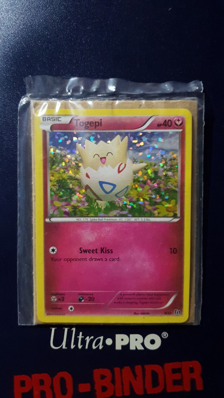 Pokemon TCG Togepi HOLO 9/12 McDonalds EU Promo Set 2016 MCD16 ENGLISH SEALED