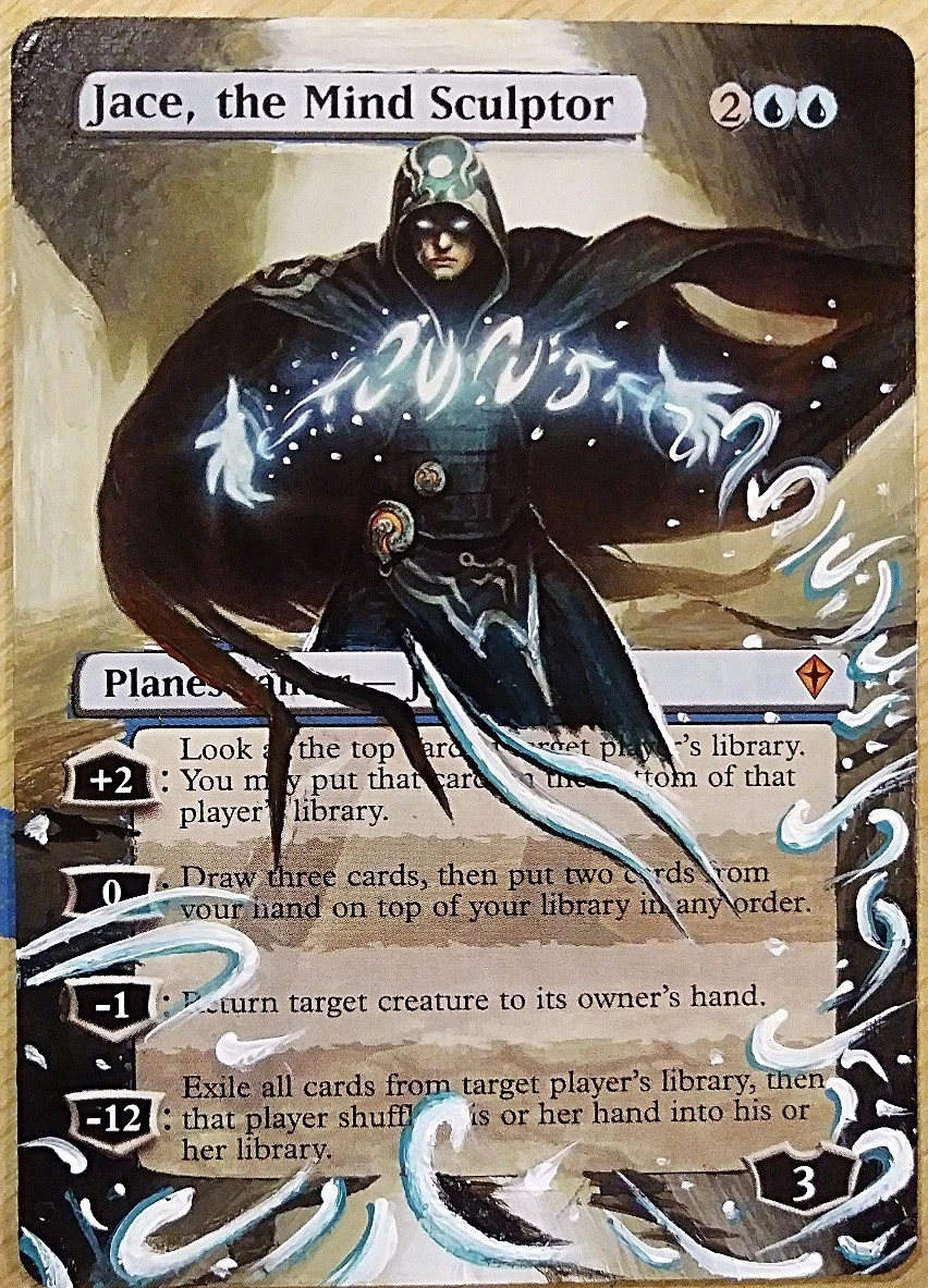 Jace, the Mind Sculptor Art Card 49 Art Series: Bloomburrow for