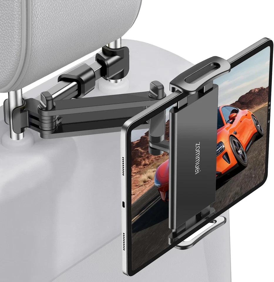 Tablet Halterung Auto, Tablethalterungen Auto - Ausziehbare KFZ Kopfstützenhalte
