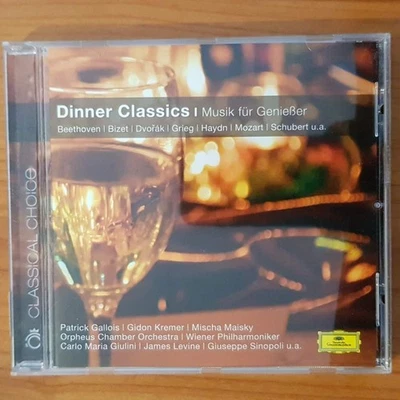 VARIOUS dinner classics - musik für genießer GERMANY EX/EX (CD Album, Classic) - Bild 1 von 4