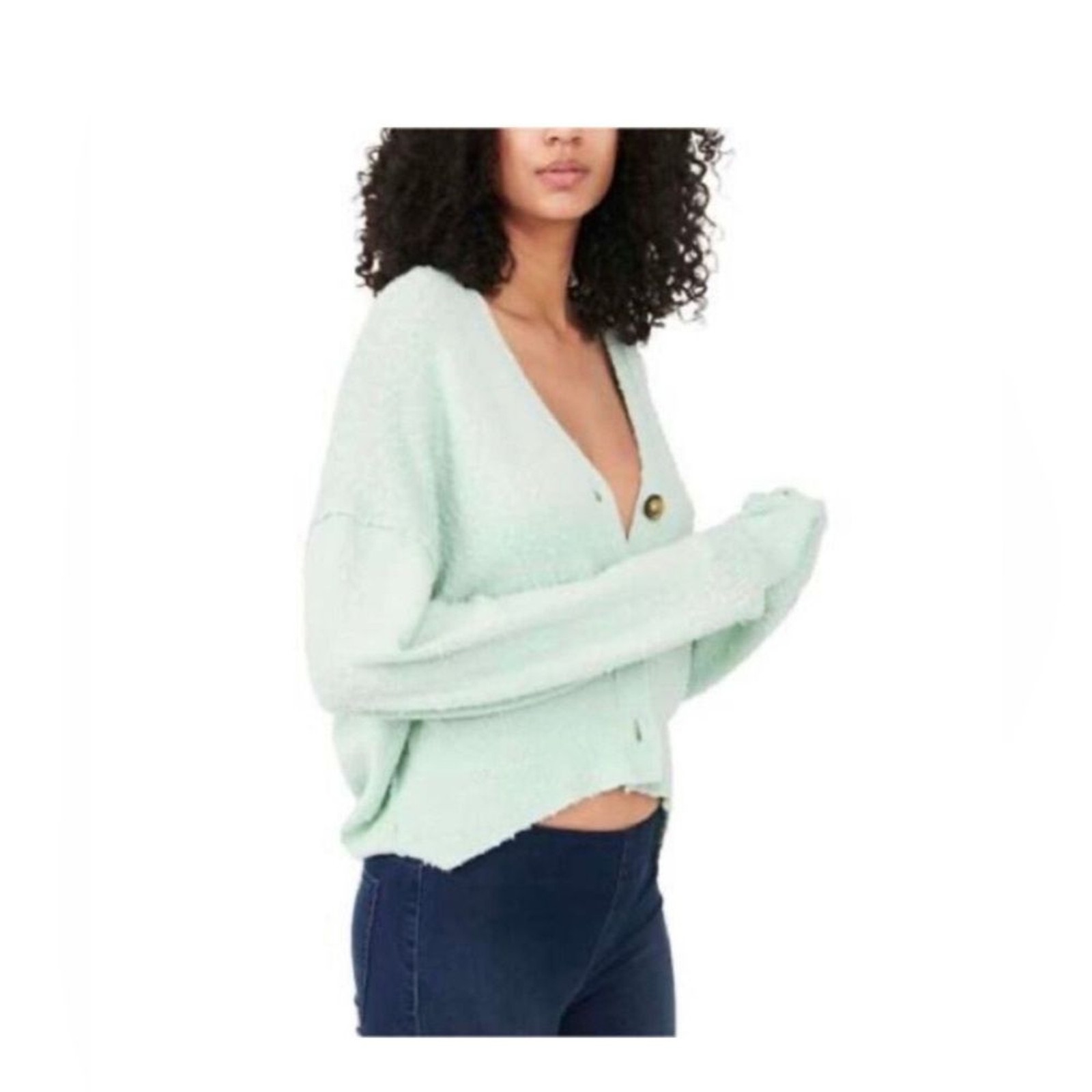 Free people button down top - image 3