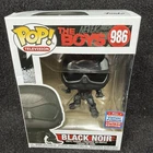 Funko Pop Vinyl Black Noir 986 The Boys 2021 Summer Convention Exclusive.