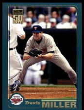 Travis Miller 2001 Topps #241 Twins MLB READ FREE SHIPPING AutographDen