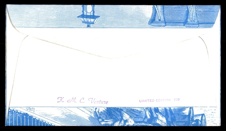 Mayfairstamps US FDC 1983 Passenger Trains Stationed on the Brooklyn Bridge Firs - Image 2 of 2