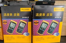 FLUKE 52-II 60HZ DUAL DIGITAL THERMOCOUPLE THERMOMETER /NEW SEALED/FREE SHIPPING