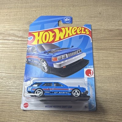 Hot Wheels HW J-Imports Nissan Maxima Drift Car Blue 1:64 Diecast Unopened