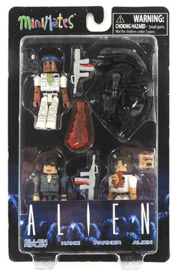 Alien 35th Anniversary Minimates 4-Pack Daimond Select Toys 2014 (SEALED)