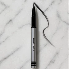 Haus Labs Clear Cut Liquid Eyeliner Black Onyx Matte Black Full Size NIB