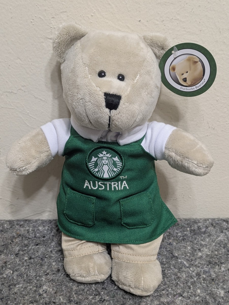 NWT Starbucks Bearista Austria Bear Barista 9