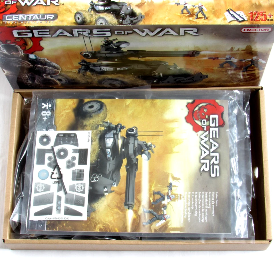 Erector Gears Of War Centaur Construction Set New Open Box 2012 - Image 2 of 4