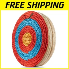 Eco-Friendly Hand-Woven Straw Target - Arrow Puller Included