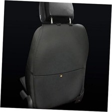 HCMAX 2 Pack Kick Mat Car Seat Back Protector Waterproof Easy to Style 2 Black