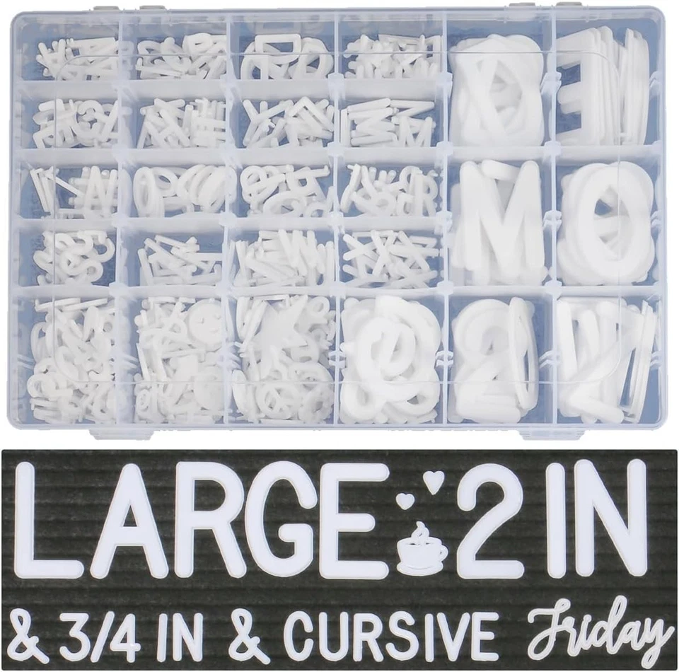 Complete Felt Letter Set with Organizer – Perfect for Any Occasion - Image 3 of 4