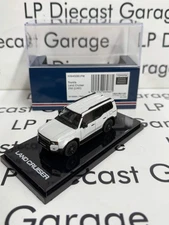 HOBBY JAPAN 2024 Toyota Land Cruiser 1st Edition White LHD 1:64 Diecast
